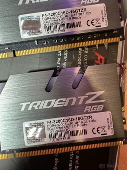 G.Skill 3200 MHz 16 gb CL 16 DDR4 - 2