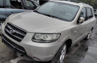 Hyundai Santa Fe 2.2 CRDi 2007 predám DVERE, KAPOTA, TRYSKY, - 2