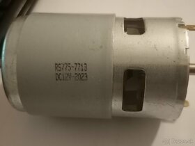 Výkonný DC motor typ RS775 - nový - 2