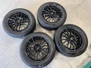 5x112 R16 DOTZ + zimné pneu 205/55 R16 Hankook - 2