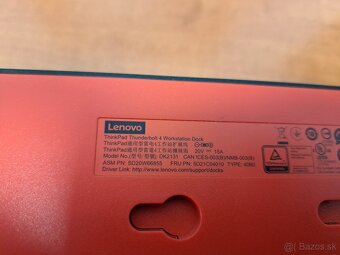 Dokovacia stanica Lenovo Thinkpad model DK2131,nepoužívaný - 2