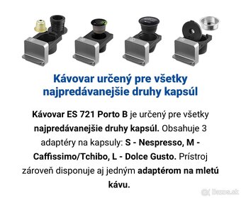 Kavovar na kapsule - 2