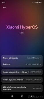 Xiaomi 14  12gb ram 512gb úložisko - 2