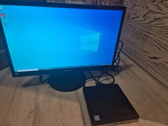 HP ProDesk 400 G3 mini PC Win10  Pro + 23 palcovy monitor - 2