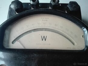 Metra Blansko Wattmeter. - 2