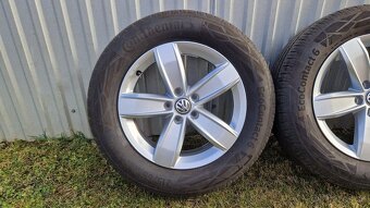 Letná sada originál VW Tiguán 2, 5x112 R17 + pneu 215/65 R17 - 2