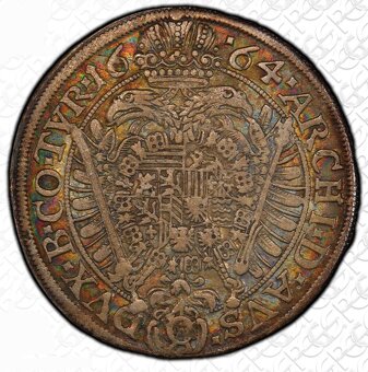 Predam XV Kreuzer 1664 CA - PCGS - 2