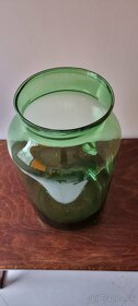 Velka sklenena nadoba, vaza, dekoracia - 2