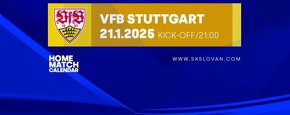 Vstupenka na LM ŠK Slovan Bratislava VFB Stuttgart - 2