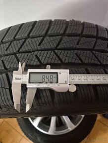 Zimné pneu 215/55 R17 a hliníkové disky MAK Wolf 7x17, 5x100 - 2