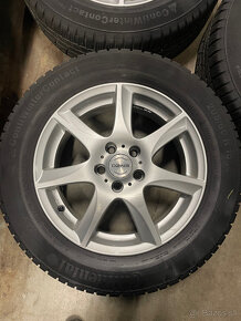 Alu kolesa R16 (OPEL 5x110) Continental 205/60 R16 (zimné) - 2