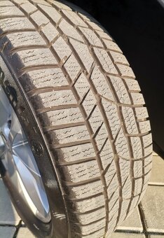 Alu disky 5x112 R16 Škoda Alcatras + 205/55 R16 zimné - 2