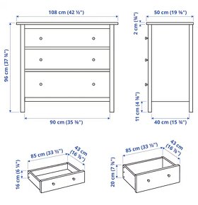 Hemnes komoda - 2