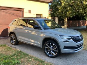 Kodiaq Sportline 4x4 7miest Nardo Grey Virtual Pano 83t. km - 2