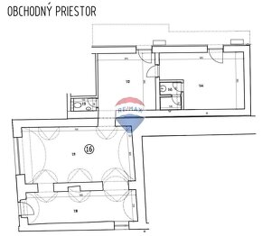 Predaj nebytových obchodných priestorov 91 m2 v centre Košíc - 2