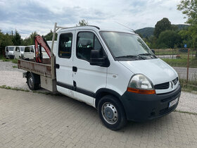 Renault Master Valník 2.5 dci, s hydraulickou rukou, DPH - 2