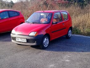 Fiat Seicento 0.9i.e.S -výborný stav bez korózie - 2