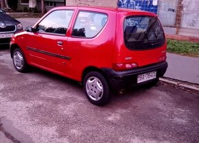 Fiat Seicento 0.9i.e.S -výborný stav bez korózie - 2