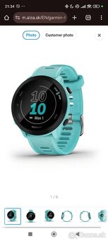 Hodinky Garmin Forerunner 55 Aqua - 2