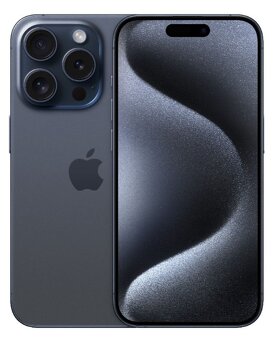 iPhone 15 Pro Blue - 100% stav - 2