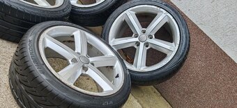 ALU Audi 5x112 a letné 245/40 R18 - 2