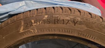 Letné pneumatiky Barum Bravuris 225/45 R17 Y 4 kusy - 2