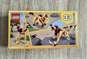 NOVÉ - LEGO Creator 31112 Wild Lion zo série Jurský svet - 2