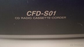 Sony CFD-S01 CD RADIO Cassette rekordér - 2