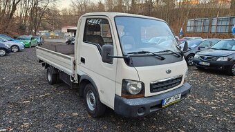 KIA K2500 valník 3 místa 2.5 Td 69kW tažné kůže - 2