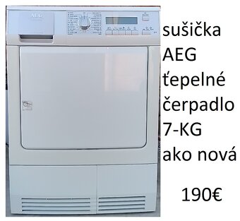 predám sušičku GORENIE-AEG a LG.. - 2