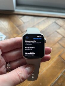 Apple Watch Series 7 41mm, Starlight Silver Aluminum s GPS - 2