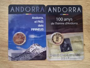 Andorra 2€ euro bu karty v super cene 19.50€ - 2