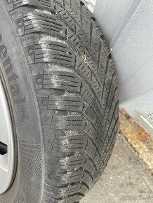 4ks Continental TS860 195/65 R16 +plechy VW golf 5 - 2