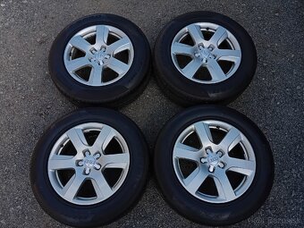 Alu 5x112R17 orig. Audi + nejazdené pneu 235/60R17 - 2