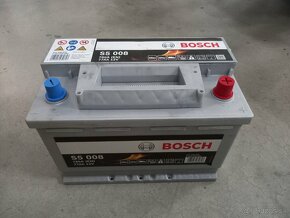 Predám autobateriu Bosch 77ah/ 780a - 2