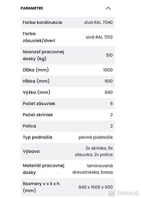 Pracovný stôl - 2