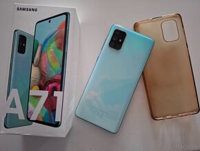 Predam Samsung A71+puzdro a nabijačka - 2