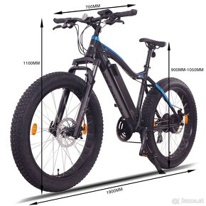 Nové e-bike NCM Aspen Fatbike 26 x 4,0 - 2