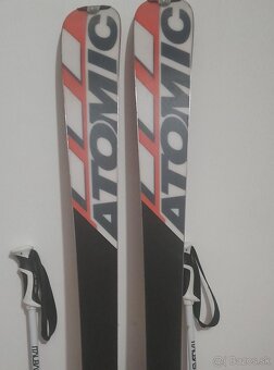 ATOMIC Race GS 12 + lyžiarky TECNICA + palice - 2