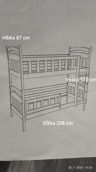 Detská poschodová posteľ - 2