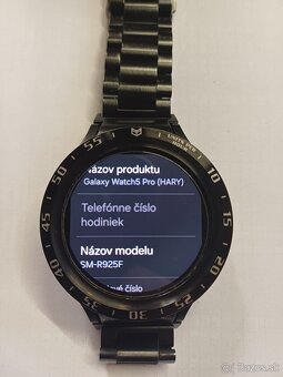 Samsung galaxy watch 5 pro LTE Black top stav - 2