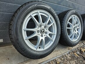 Zimná Sada Mercedes 5x112 16"+Bridgestone 205/55 R16 - 2