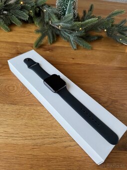 Apple Watch 6 44 mm Space grey 100% batéria - TOP STAV - 2