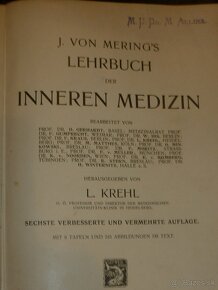 Predám starú knihu o medicíne,v Nemčine. - 2