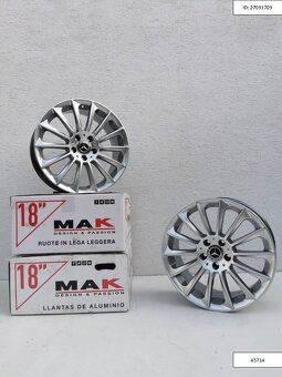 Mercedes C, E, S alu disky GMP 5x112 r18 ET45 1238 - 2