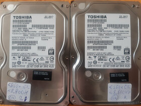 HDD 3,5" 500GB 7200RPM SATA3 TOSHIBA - 2