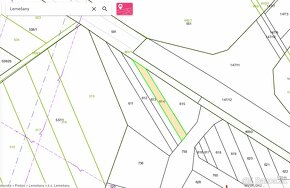 Pozemok v obci Lemešany - 311 m2 - 2