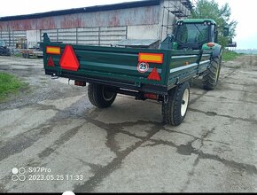 vlečka za traktor Zetor John Deere - 2