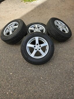 Alu kola Audi Volkswagen dezent 5x112 7jx16 et38 pneu - 2