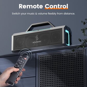 Sounarc K1 je karaoke boombox na rodinnú párty 300W - 2